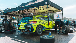 „Neste Dream 2 Drive – Tauras Racing“ komandos automobilis, kurį „Autoplius.lt Fast Lap“ Kačerginėje pilotuos du Lietuvos virtualių žiedinių lenktynių čempionato nugalėtojai.