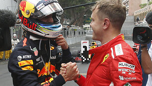 &bdquo;Formulės 1&ldquo; lenktynes Monake laimėjo Danielis Ricciardo (&bdquo;Red Bull&ldquo;)