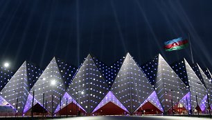 Puošnioji „Crystal Hall“ arena buvo pastatyta specialiai „Eurovizijos“ dainų konkursui.