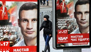 Ukrainoje vyksta Auk&scaron;čiausiosios Rados rinkimai.