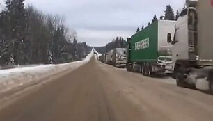 Automobilių spūstis Rusijoje