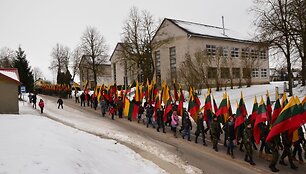 Vasario 16-osios &scaron;ventė Kurkliuose