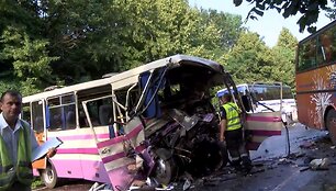 Autobusų avarija Ukrainoje
