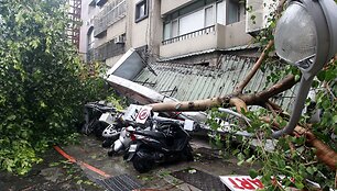 Taifūno padariniai Taivane