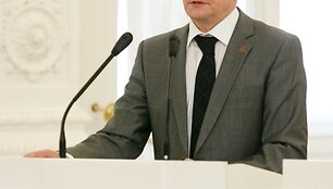 I&scaron;kilmingoje 2009 metų Lietuvos nacionalinių kultūros ir meno premijų teikimo ceremonijoje