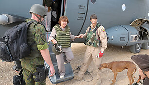 R.Juknevičienės atvykimas į Goro provincijos sostinę Čagčaraną