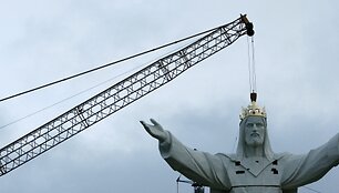 Statulos montavimo darbai