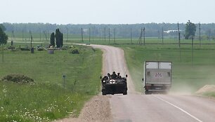 Mokymų &bdquo;Ar&scaron;us vilkas 2012/1" momentas