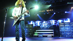 „Megadeth“ Vilniaus scenoje