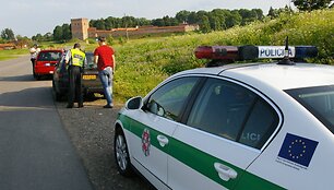 Netikėtas policijos reidas &Scaron;alčininkų rajone