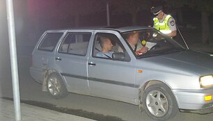 Netikėtas policijos reidas &Scaron;alčininkų rajone