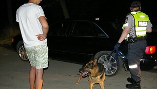 Netikėtas policijos reidas &Scaron;alčininkų rajone