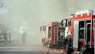 Gaisro vietoje