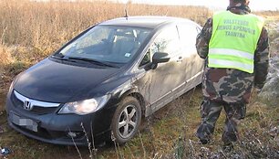 Olandijoje vogtas automobilis