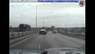 Policija filmuoja Vilniaus gatves