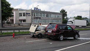 Avarija Vilniuje, Žirnių g.