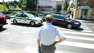 Avarijos vietoje Vilniuje, J.Jasinskio g.