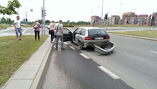 Avarijos vietoje Vilniuje, Pilaitės pr.