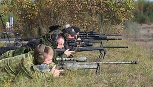 Snaiperių varžybos Gaižiūnų poligone