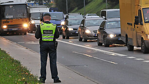 Policijos reidas Vilniuje, Ukmergės g.