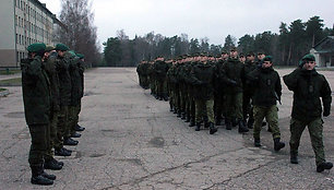 Bazinių karinių mokymų pabaiga