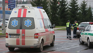 Avarijos vietoje Vilniuje, Ateities g.