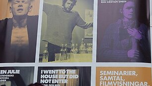 Oskaro Kor&scaron;unovo teatras Bergmano festivalio afi&scaron;ose