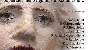 2-ojo popieriaus meno liejinių simpoziumo &bdquo;3D 2012&ldquo; paroda