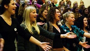 Vilniaus gospelo muzikos festivalio dalyviai