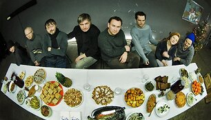 Kalėdinis Oskaro Kor&scaron;unovo spektaklis &bdquo;Dugne&ldquo;