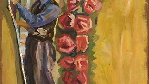 Algimantas Julijonas Stankevičius. Autoportretas. 1966, dr., al. 70,5x50,5 cm