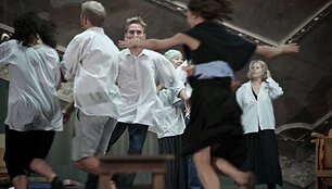 Spektaklis &bdquo;Mūsų klasė&ldquo;