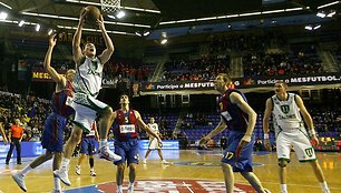 Trečiadienio vakarą &bdquo;Žalgiris&ldquo; nusileido &bdquo;Barselonai&ldquo;