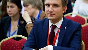 Europos humanitarinio universiteto (EHU) studentas Maksimas Milto