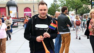 Eitynių &bdquo;Už lygybę&ldquo; akimirka
