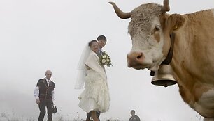 Japoni&scaron;kos vestuvės &Scaron;veicarijoje