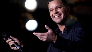R.Martinas planuoja ilgam nutraukti savo karjerą &scaron;ou versle ir atsidėti vaikų auginimui.