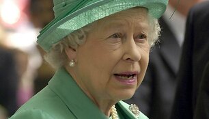 Didžiosios Britanijos karalienė Elizabeth II.
