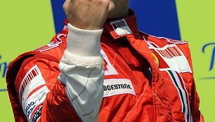 F.Massa bendrojoje pilotų rikiuotėje yra antras su 79-iais ta&scaron;kais. 