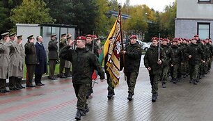 Pasitiktas Lietuvos būrys KFOR-18.