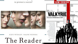 Filmų &bdquo;Skaitovas&ldquo; ir &bdquo;Valkirija&ldquo; reklaminis plakatas.