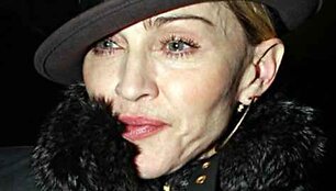 Po &scaron;venčių Madonna atrodo i&scaron;sekusi