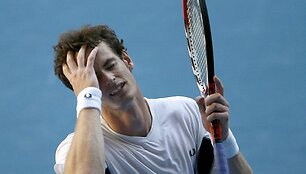 A.Murray beliko tik griebtis už galvos