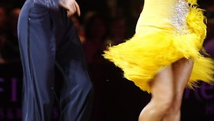 Dešimties sportinių šokių čempionatas vyko Kaune