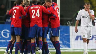 D.Šemberas ir CSKA tęsia pasirodymą UEFA taurės turnyre.