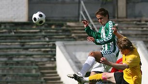 Bankrutuojantis Vilniaus „Žalgiris“ traukiasi iš aukščiausios šalies futbolo lygos.