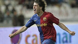 Abu įvarčius &bdquo;Barcelona&ldquo; ekipai pelnė B.Krkičius.