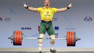 Pernai Europos čempionate R.Vy&scaron;niauskas laimėjo sidabrą.
