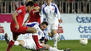 Po pralaimėjimo Slovakijai M.Baro&scaron;as ir dar penki čekai apsilankė restorane ir pateko į skandalą.
