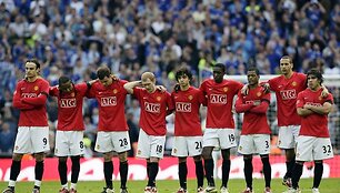 &bdquo;Manchester United&ldquo; futbolininkai &ndash; nusivylę.